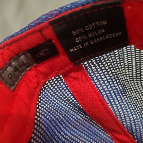 Pabst O'Neil Blue Mesh Trucker Hat Cap Snapback - Picture 7 of 8